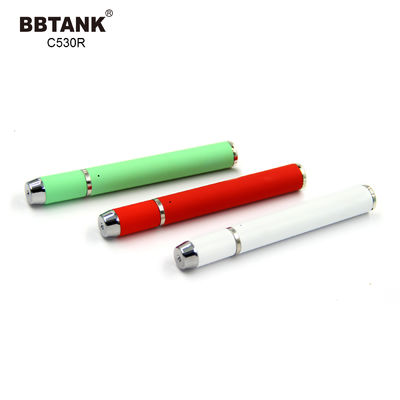 แบตเตอรี่ Vape Mod 1.0 มล. แบตเตอรี่ Smok Ecig 530mAh ชาร์จใหม่ได้