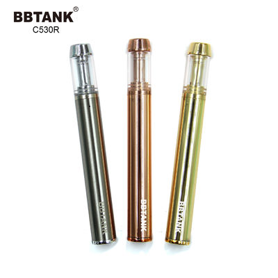 แบตเตอรี่ Vape Mod 1.0 มล. แบตเตอรี่ Smok Ecig 530mAh ชาร์จใหม่ได้