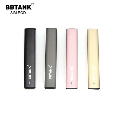 อุปกรณ์ Vape Pod แบบใช้แล้วทิ้ง BBTANK SIMPOD ฝักเซรามิกแบบใช้แล้วทิ้ง vape แบบชาร์จได้