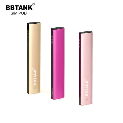 อุปกรณ์ Vape Pod แบบใช้แล้วทิ้ง BBTANK SIMPOD ฝักเซรามิกแบบใช้แล้วทิ้ง vape แบบชาร์จได้