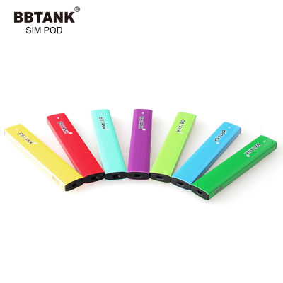 FDA 3.5V 0.8g CBD อุปกรณ์ Vape แบบใช้แล้วทิ้ง Pod อลูมิเนียมอัลลอยด์