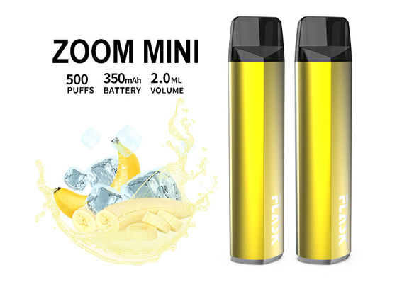 Pure Flavours 2.0ml 350mAh อุปกรณ์ระบบ Pod 500 Puffs Disposable Vape