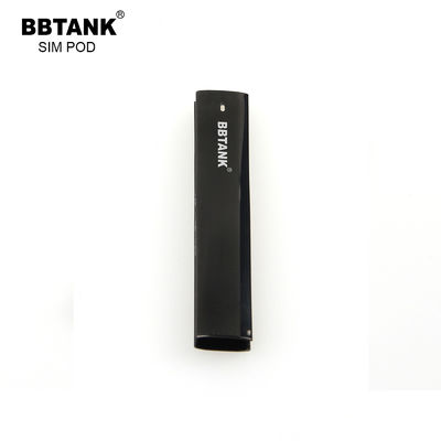 0.5gram ควันบุหรี่อิเล็กทรอนิกส์ CBD อุปกรณ์ Vape แบบใช้แล้วทิ้ง Electroplated Black