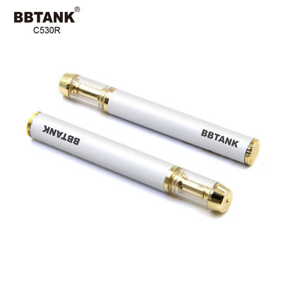 Ceramic Coil CBD อุปกรณ์ Vape แบบใช้แล้วทิ้ง 12mm Vaporizers แบบพกพา