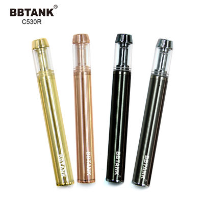 ชาร์จ 1.0gram 1.5ohm CBD อุปกรณ์ทิ้ง Vape น้ำหนักเบา