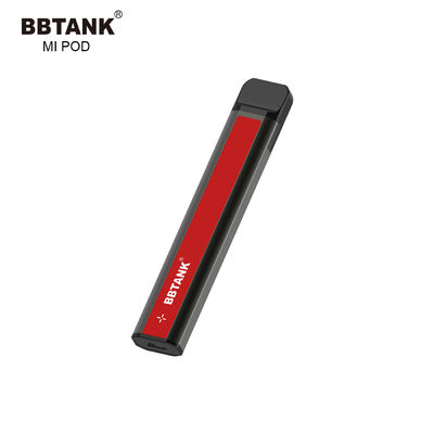 2021 ทิ้ง CBD/THC Vape Pod BBTANK Mi POD โลโก้ที่กำหนดเองที่มีสีสันและบรรจุภัณฑ์เปลี่ยนตลับหมึก Ceramic Coil