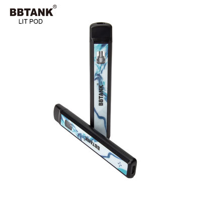 เดลต้า 8 cbd thc น้ำมันหนาเซรามิก 1.0ml ถังชาร์จทิ้ง vape pod อุปกรณ์