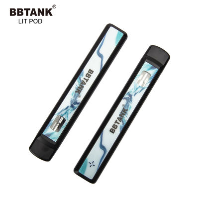 เดลต้า 8 cbd thc น้ำมันหนาเซรามิก 1.0ml ถังชาร์จทิ้ง vape pod อุปกรณ์
