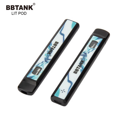 เต็มแกรม 530mAh Slim Delta 10 ปากกา Vape แบบใช้แล้วทิ้ง Ceramic Coil
