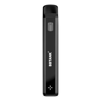 Slim 1.0ml THC Oil ตลับ Vape เซรามิกบริสุทธิ์ Stainless Steel