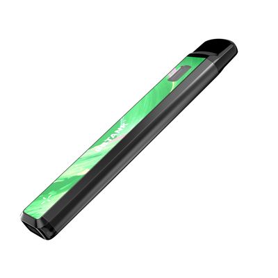 ขดลวดเซรามิกรสชาติบริสุทธิ์ 1.0 มล. เดลต้า 8 น้ำมันหนาว่างเปล่าชาร์จ vape ฝักทิ้งอุปกรณ์