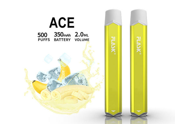 ปากกา Grape Ice 2g รส Vaporizer, 400mAH ปากกา Vape แบบใช้แล้วทิ้ง