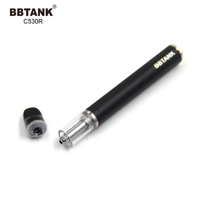 1.5ohm 1.0ml ทิ้ง Vape ปากกา CBD เครื่องฉีดน้ำน้ำมันที่มีรสชาติดี