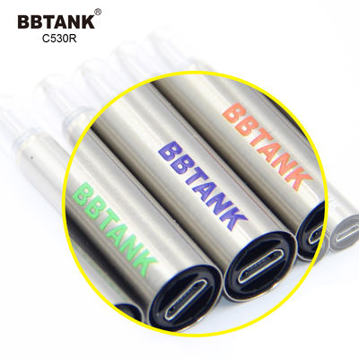 ทิ้ง 0.8ml CBD น้ำมัน 510 ด้าย Vape ปากกาไม่มีการรั่วไหลที่มีน้ำหนักเบา