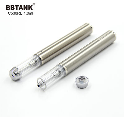 1g Sleekly THC Oil Vape Cartridge ซิการ์ E แบบใช้แล้วทิ้งแบบชาร์จได้