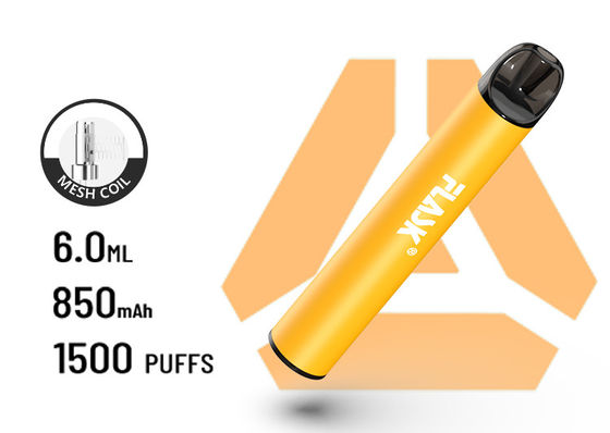 F900 P6 ที่ดีที่สุด AirFlow Disposable VapePen พัฟขนาดใหญ่ 1500puffs แบตเตอรี่ meshcoil ความจุ 850Mah