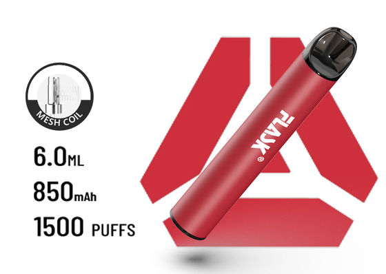 F900 P6 ที่ดีที่สุด AirFlow Disposable VapePen พัฟขนาดใหญ่ 1500puffs แบตเตอรี่ meshcoil ความจุ 850Mah