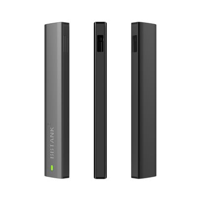 เครื่องฉีดน้ำบุหรี่อิเล็กทรอนิกส์แบบชาร์จ 1.2ohm Pod Vapor Black