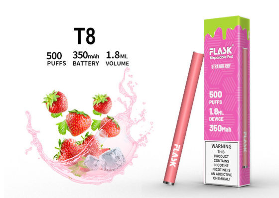FCC 1.8ml อุปกรณ์ Vape Pod แบบใช้แล้วทิ้ง, 1.5oHM Electronic Vape Pen