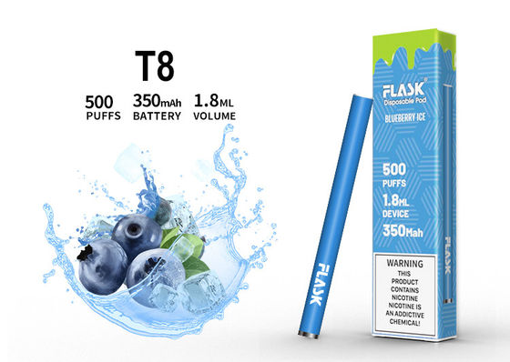 FCC 1.8ml อุปกรณ์ Vape Pod แบบใช้แล้วทิ้ง, 1.5oHM Electronic Vape Pen