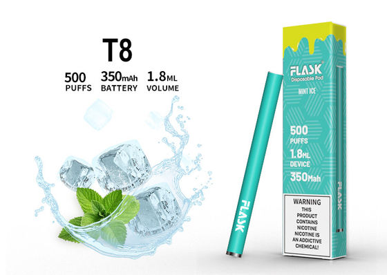 FCC 1.8ml อุปกรณ์ Vape Pod แบบใช้แล้วทิ้ง, 1.5oHM Electronic Vape Pen