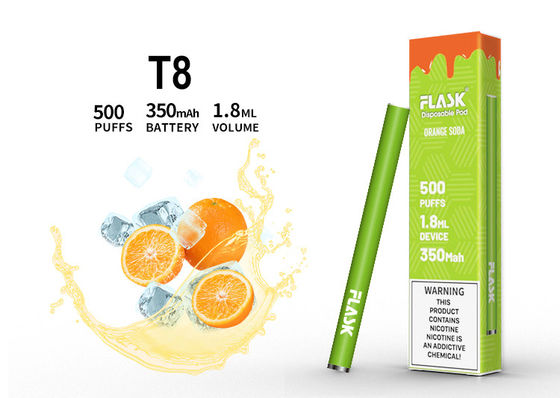 FCC 1.8ml อุปกรณ์ Vape Pod แบบใช้แล้วทิ้ง, 1.5oHM Electronic Vape Pen