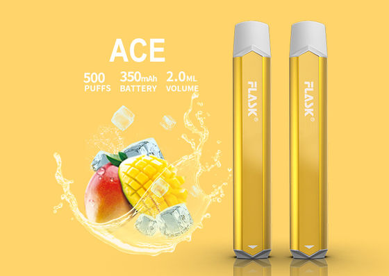 500puffs 350mAH E บุหรี่ Vaporizer Smok Nic อุปกรณ์เกลืออลูมิเนียมอัลลอยด์