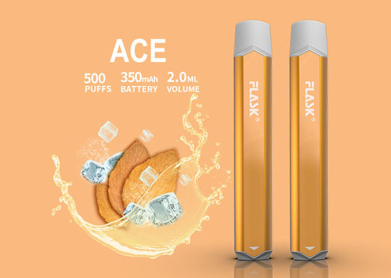 500puffs 350mAH E บุหรี่ Vaporizer Smok Nic อุปกรณ์เกลืออลูมิเนียมอัลลอยด์
