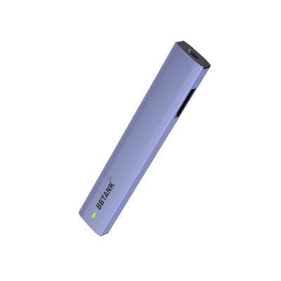 D Ceramic Core 1.0ml แบบพกพา Pod Vape 1.2ohm บุหรี่อิเล็กทรอนิกส์เพื่อสุขภาพ