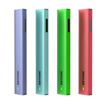 แบบพกพา 3.7V THC อุปกรณ์ Vape แบบใช้แล้วทิ้ง 0.5ml Delta 8 Disposable Vape