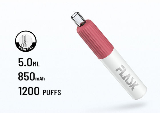 850mAh 2% นิโคตินรสเกลือ Vaporizer ปากกาตาข่ายคอยล์ Vape Pre Filled Pods