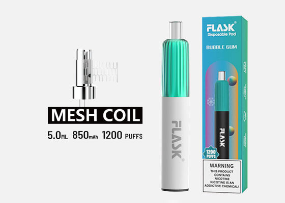 ปากกา Vaporizer รส 5g, OEM Portable Pod Vape ไม่สามารถชาร์จใหม่ได้