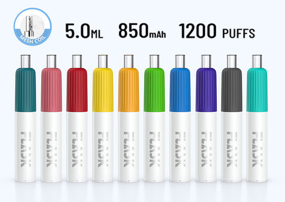 ปากกา Vaporizer รส 5g, OEM Portable Pod Vape ไม่สามารถชาร์จใหม่ได้