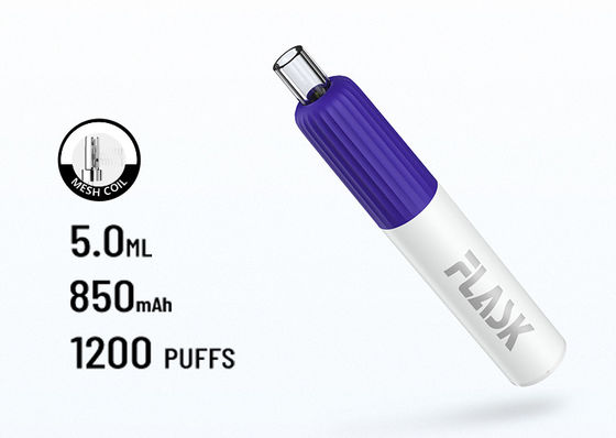 ODM 5ml Dual Flavour Disposable Vape Pod การรับรอง ROHS