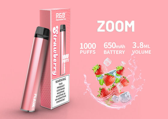 ตลับน้ำมันเซรามิค 1000puffs, ตลับ Vape CBD Vape 3.8ml 650Mah
