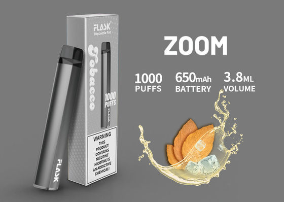 ปากกา Vaporizer รส 650Mah แบบใช้แล้วทิ้ง, บุหรี่ไอระเหย ISO9001 E