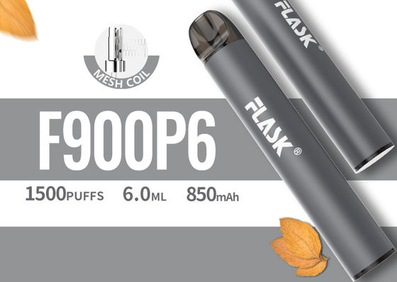 850mah ทิ้ง E Cig No Nicotine, IOS9001 บุหรี่อิเล็กทรอนิกส์เพื่อสุขภาพ