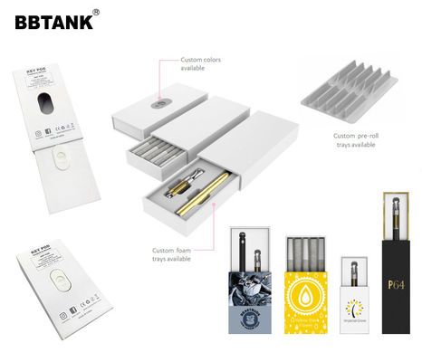 OEM 510 Oil Vape ปากกากล่องบรรจุภัณฑ์ Leak Lock CET Approved
