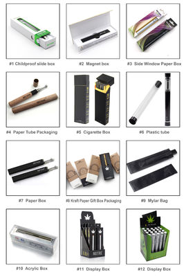 OEM Custom CMYK Vape ปากกากล่องบรรจุภัณฑ์โฟม EVA ทนเด็ก Inside