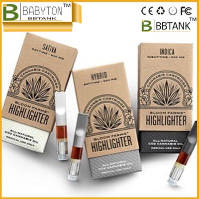 แมตต์เคลือบกระดาษพิมพ์ Vape ปากกากล่องบรรจุภัณฑ์ CET อนุมัติ