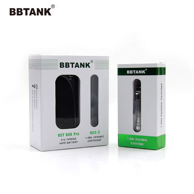 1g 510 ตลับด้าย Vape ปากกากล่องบรรจุภัณฑ์ใบรับรอง FCC