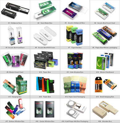 OEM Custom CMYK Vape ปากกากล่องบรรจุภัณฑ์โฟม EVA ทนเด็ก Inside