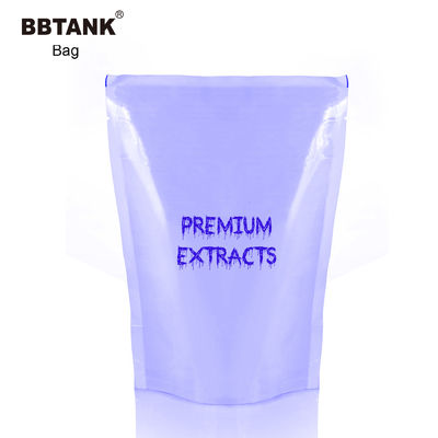 ถุงบรรจุภัณฑ์ PP Mylar เกรดอาหารซิปด้านบนรับรอง ISO 9001