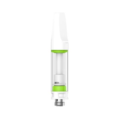 ตลับน้ำมันเซรามิก Vape สีขาว 0.5g การรับรอง FCC