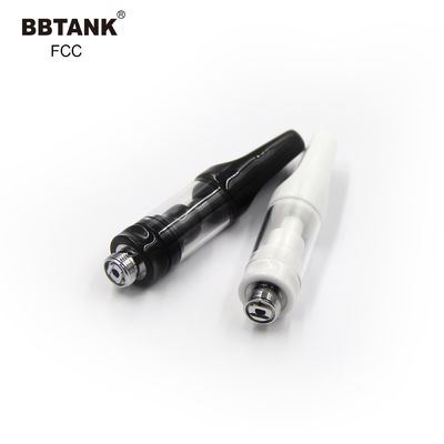 ตลับน้ำมันเซรามิก Vape สีขาว 0.5g การรับรอง FCC