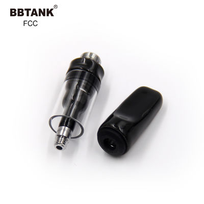 ตลับน้ำมันเซรามิก Vape สีขาว 0.5g การรับรอง FCC
