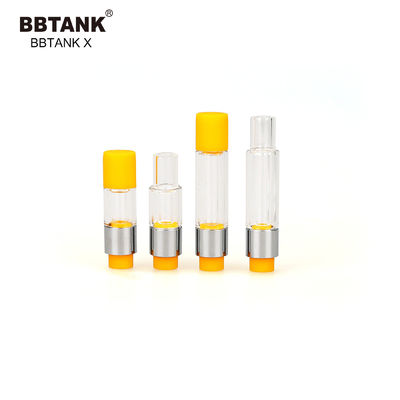 0.5ml 510 ด้ายควอตซ์ตลับน้ำมันแก้วทนความร้อน
