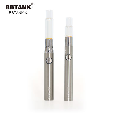 ตลับน้ำมันแก้ว THC 1.0 มล. 510 ขดลวดเซรามิกพร้อมแบตเตอรี่บาง