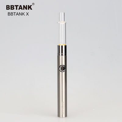 ตลับน้ำมันแก้ว THC 1.0 มล. 510 ขดลวดเซรามิกพร้อมแบตเตอรี่บาง