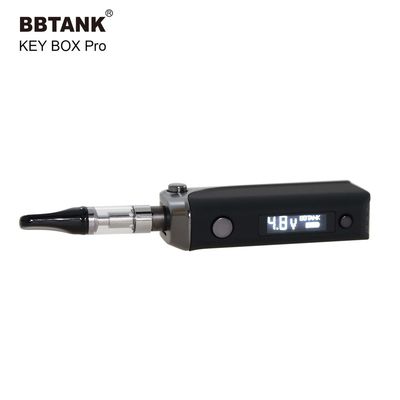 กำหนดเอง 2.6v 4.8v 510 E Cig แบตเตอรี่ จอแสดงผล OLED แบตเตอรี่ลิเธียม 650mAh